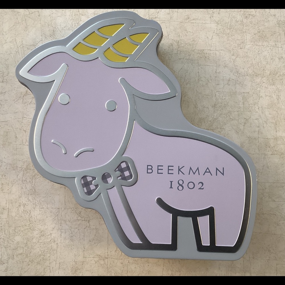 Empty Beekman 1802 Goatie Tin Perfect condition